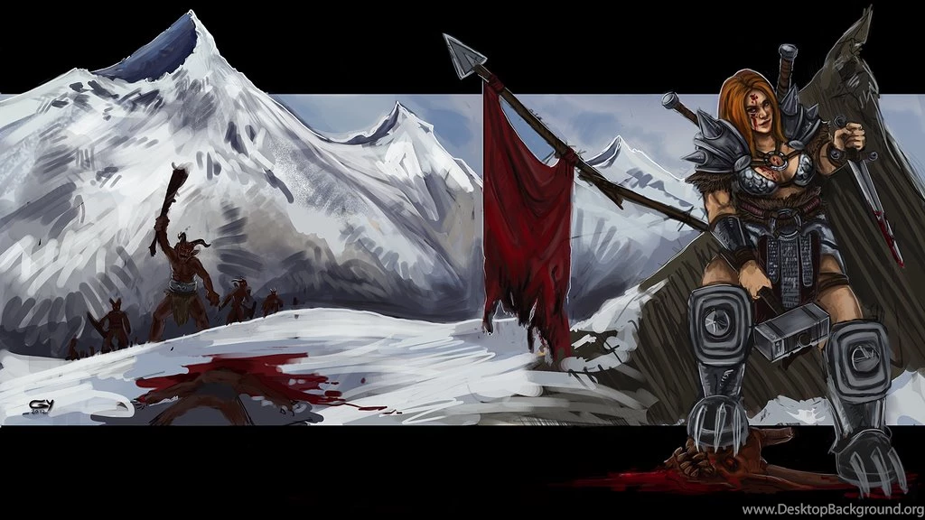 Diablo III Wallpapers Barbarian By Fivetinsoldiers On DeviantArt