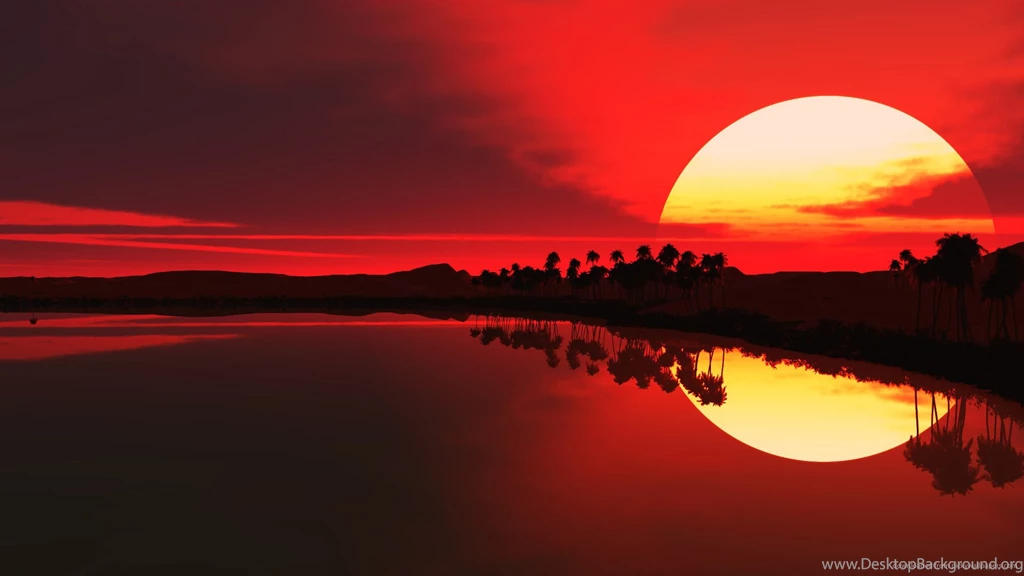 Download 1920x1080 African Sunset Wallpapers