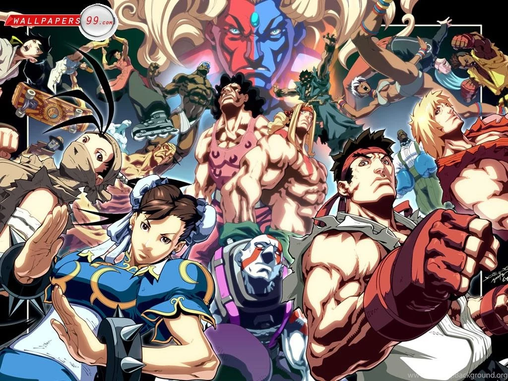 Street Fighter Characters Wallpapers