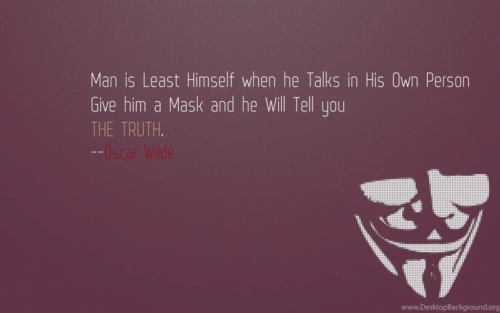 1440x900 Give Mask And Tell Truth Wallpapers