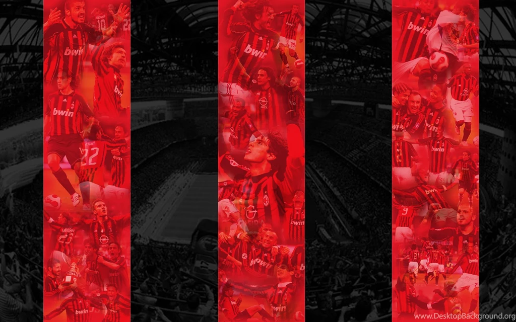 Ac Milan Stripes Wallpaper, Football Pictures And Photos