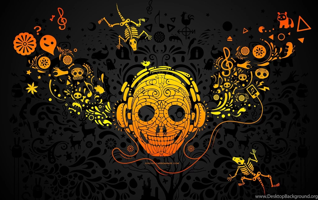 Abstract Skull Desktop Wallpapers Hd Skull Hd Free Wallpapers