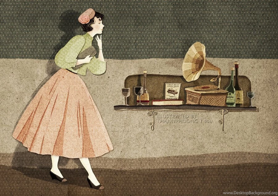 Vintage Girl By Tamypu On DeviantArt