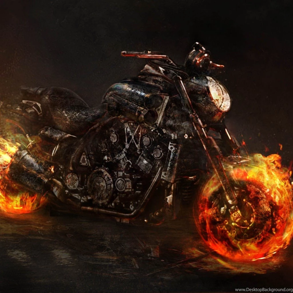 Wallpapers Ghost Rider 2, Bike, Motorcycle, Yamaha Vmax Wallpapers ...
