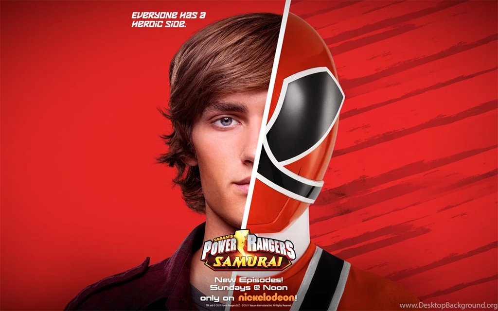 Power Rangers Samurai Red Ranger Wallpaper.