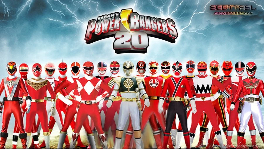 Power Rangers 20th Anniversary 3rd Wallpapers By Scottasl On DeviantArt