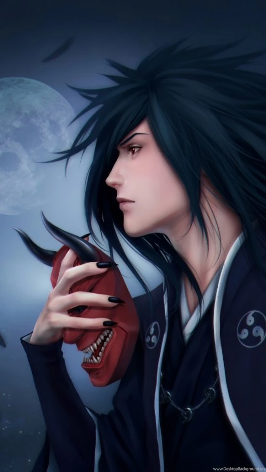 Download Wallpapers 540x960 Uchiha Madara, Wings, Naruto Android ...