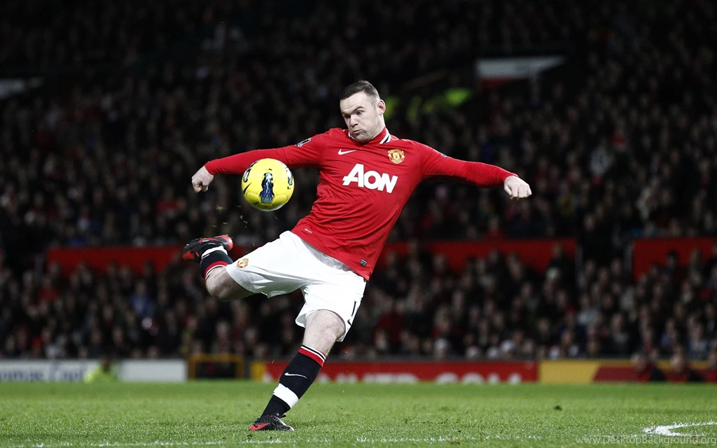 Wayne Rooney Shoot Ball Hd Wallpapers