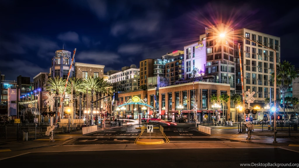 Hard Rock Hotel San Diego By Night, California HD Wallpapers