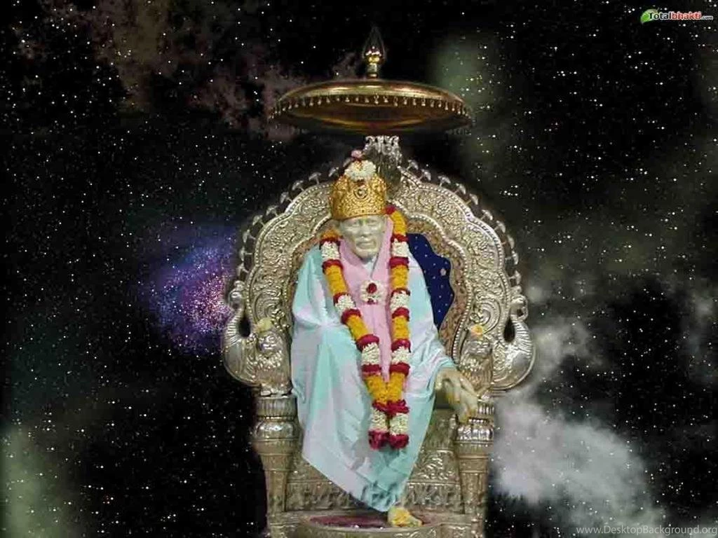 Sai baba Wallpaper, Hindu Wallpaper, Sai Baba Image, Black And ...