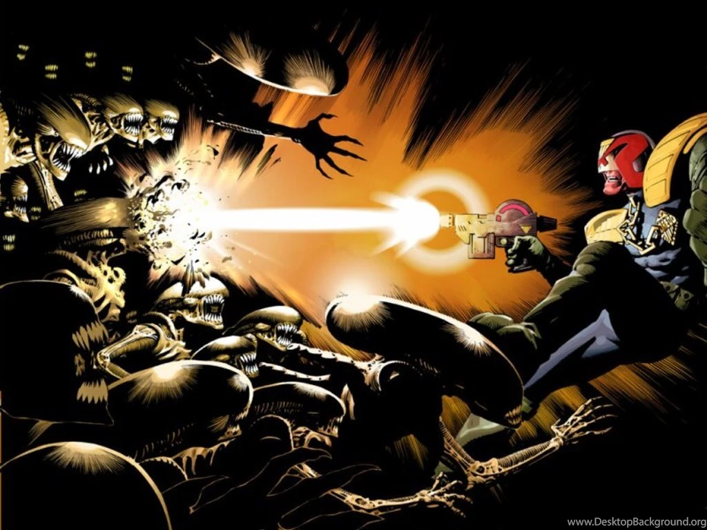Jestingstock.com Judge Dredd Comic Wallpapers