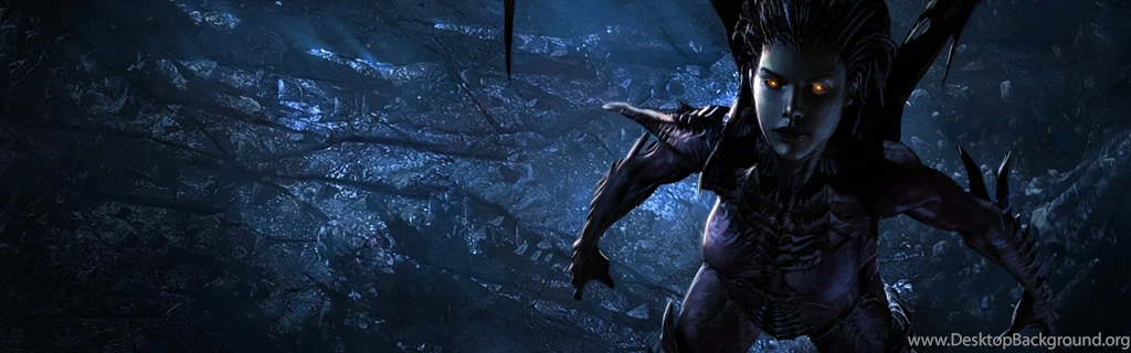 Video Games CGI StarCraft II Wallpapers