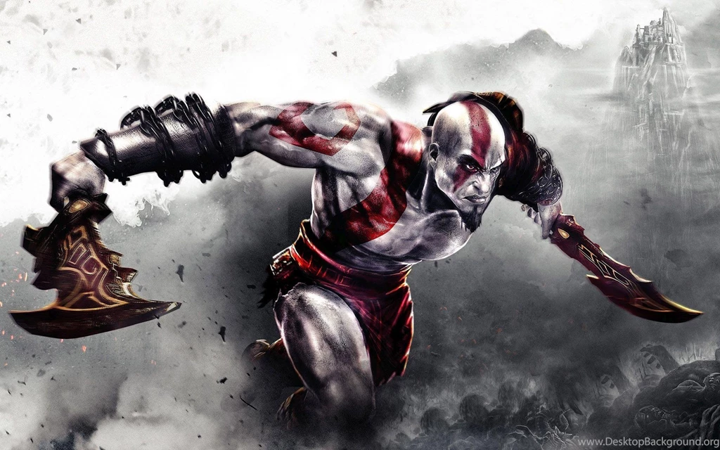 Kratos Fighting In God Of War 3 HD Desktop Wallpapers : Widescreen ...