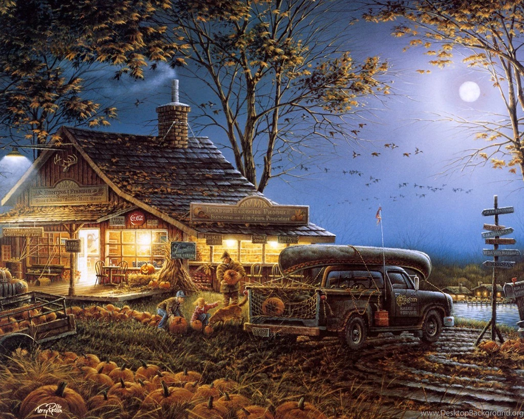 Terry Avon Redlin Pictorial Art Free Wallpapers (29 Photos) For ...