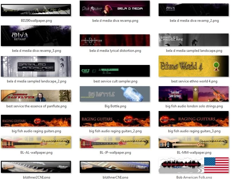 Wallpapers Para Las Librerías De Kontakt   Samples Kontakt