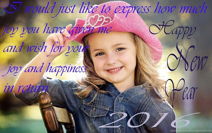 Cute Baby New Year Wallpapers 2016
