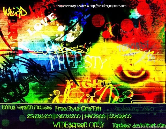 Graffiti Models: Best Graffiti Wallpapers Design For Your Desktops