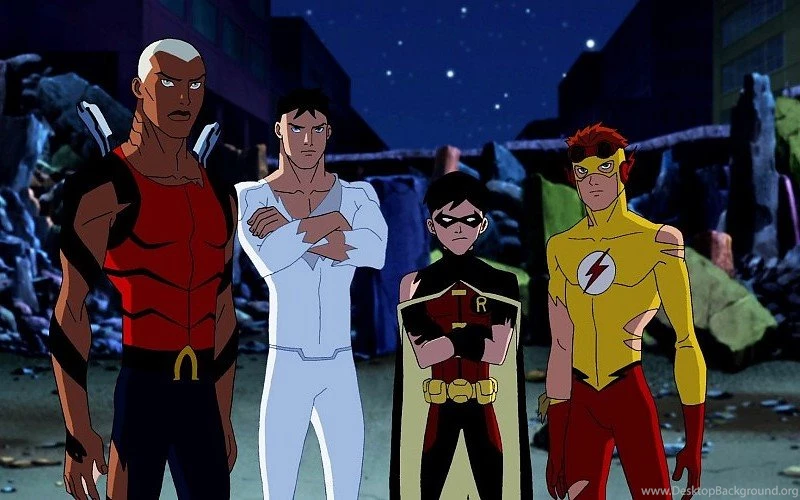 Young Justice Free Desktop Backgrounds And Wallpapers