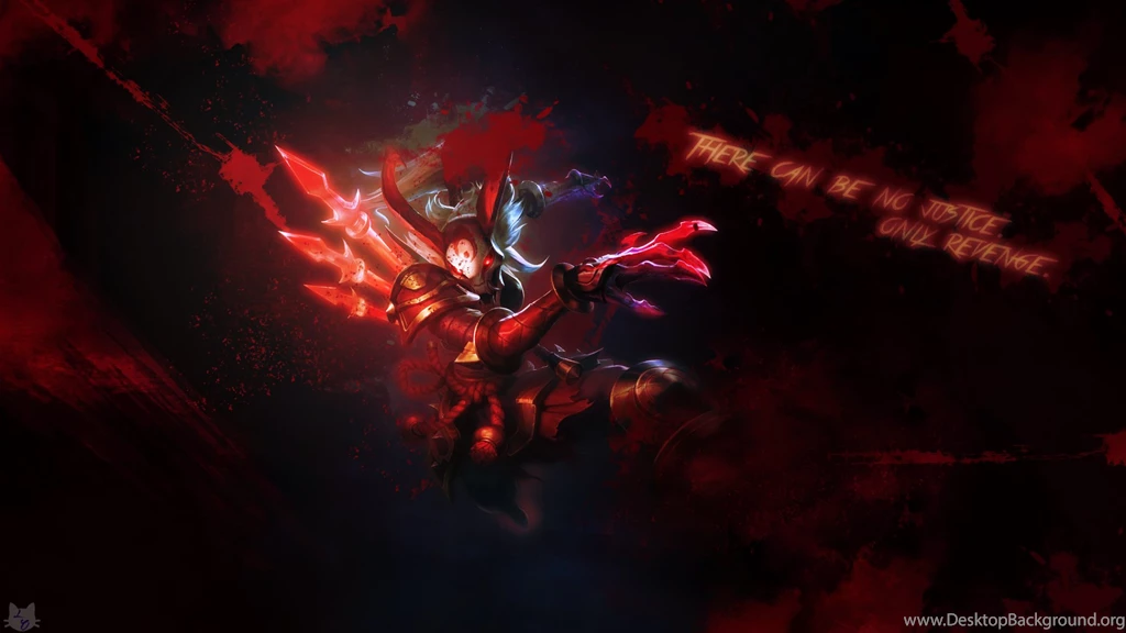 Blood Moon Kalista Fan Art League Of Legends Wallpapers