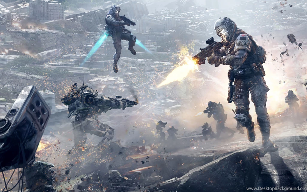 Titanfall Explosive Battle 2560x1600 WHQD 16/10 (Wide Quad ...
