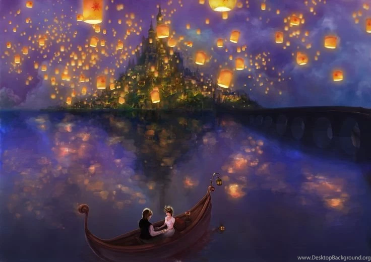 Thomas Kinkade Disney Wallpapers Tangled Thomas Kinkade