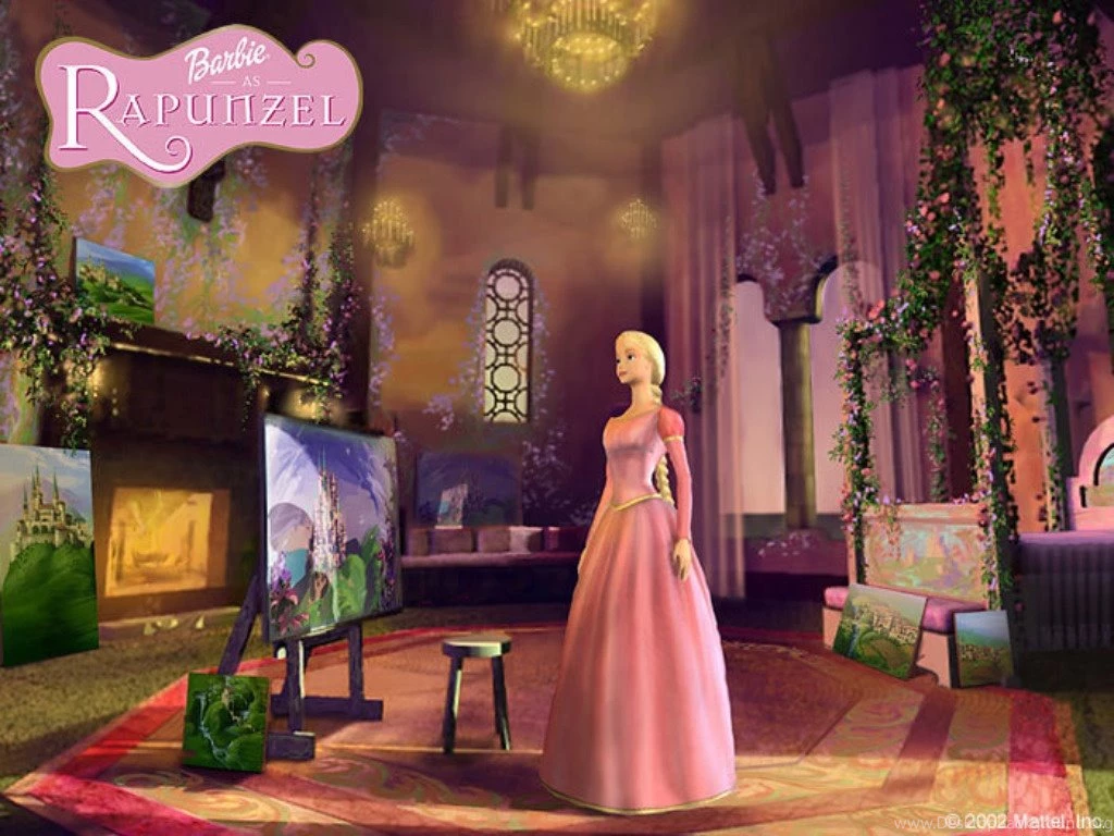 Barbie As Rapunzel Barbie Princess Wallpapers (31680951) Fanpop