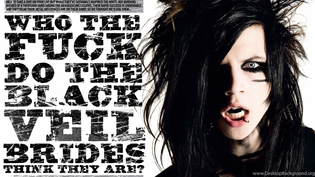 Fondo De Pantalla Black Veil Brides, Banda De Rock, Andy Seis, Emo ...