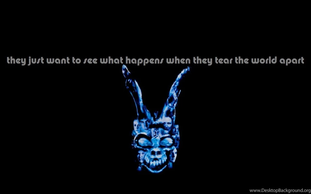 Tear The World Apart..." Donnie Darko Wallpapers (16809975) Fanpop