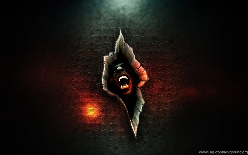 Vampires Tear Red Wall Wallpapers HD