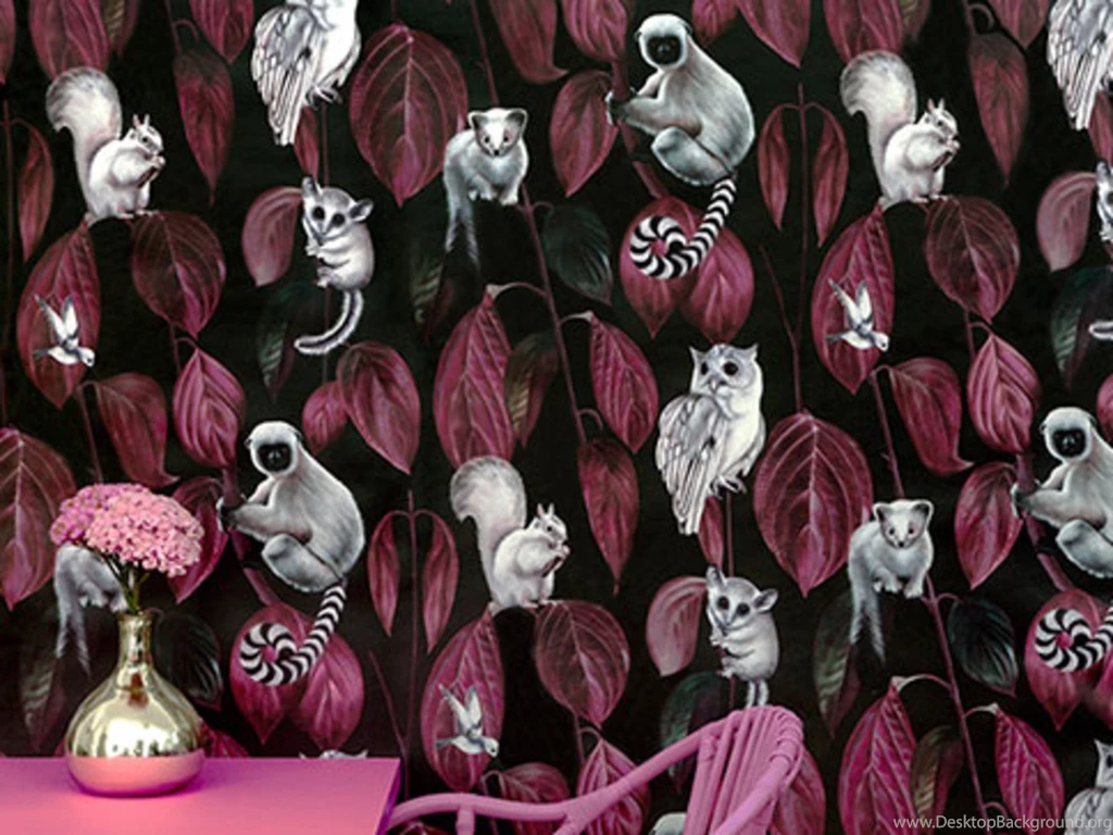 Animal Wallpapers From London Firm Witch & Watchman