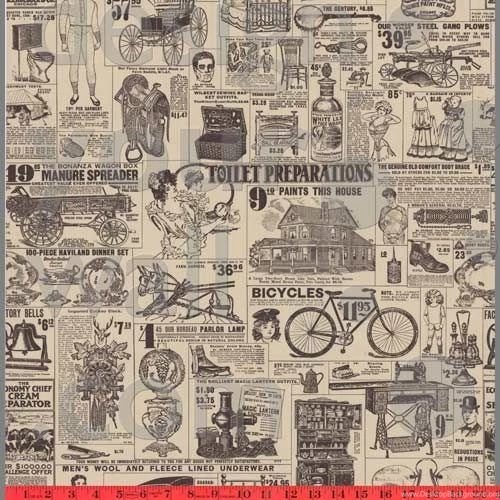 Old Fashion Ads Custom Vintage Wallpaper: 018