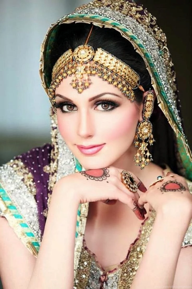 Dulhan Makeup Ideas 2014 For Girls HD Wallpapers Free Download ...
