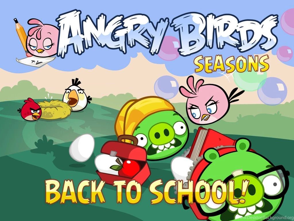 Angry Birds Seasons Back To School (id: 110328) – BUZZERG