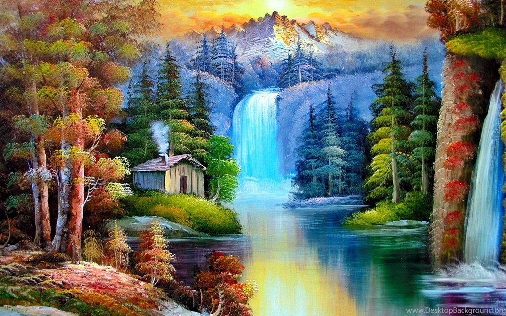 Abstract Painting Nature Wallpapers
