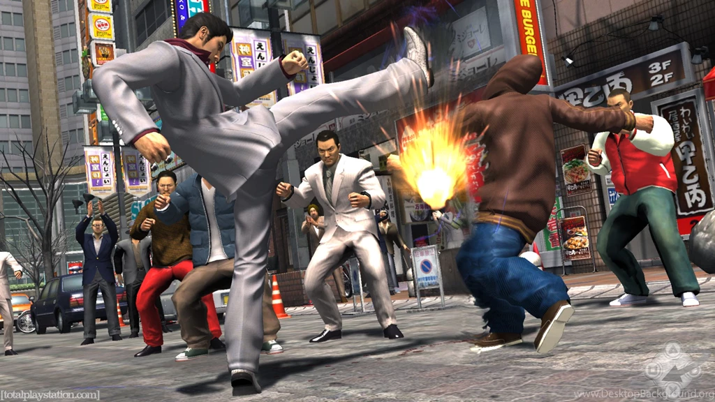 Yakuza, Desktop, Wallpaper, Media (