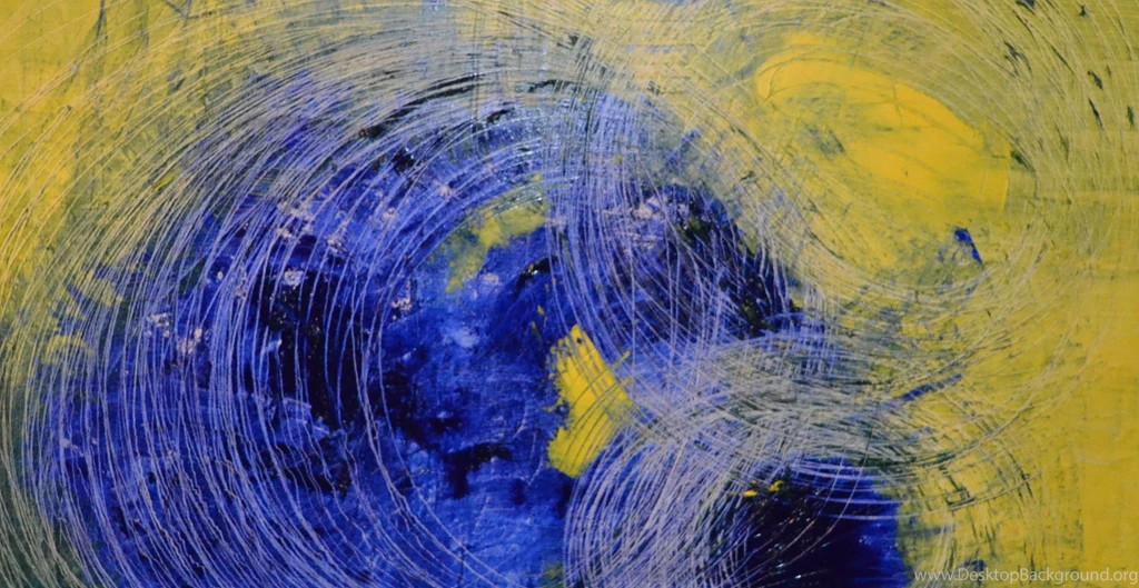 Artistic Digital Painting For Wallpapers Red And Gold