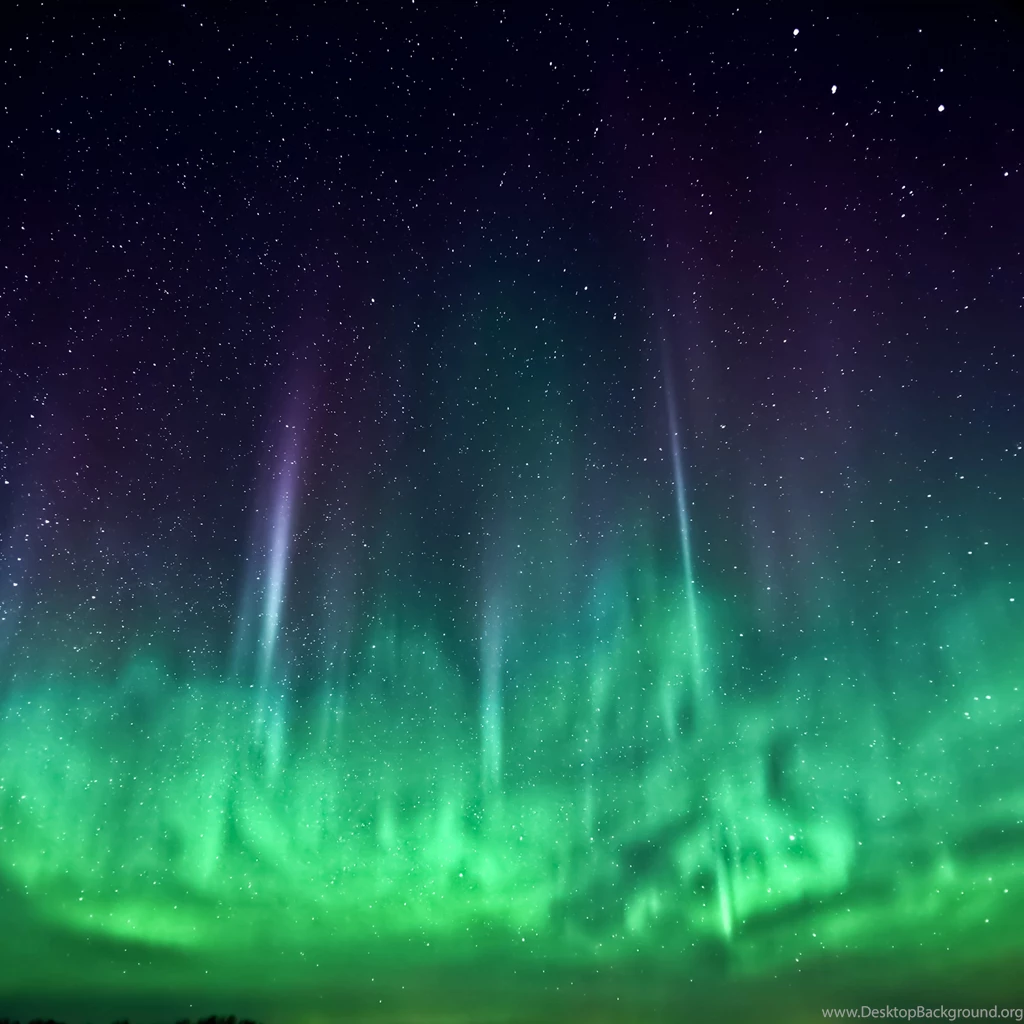 Northern Lights IOS 7 Parallax iPad Wallpapers HD