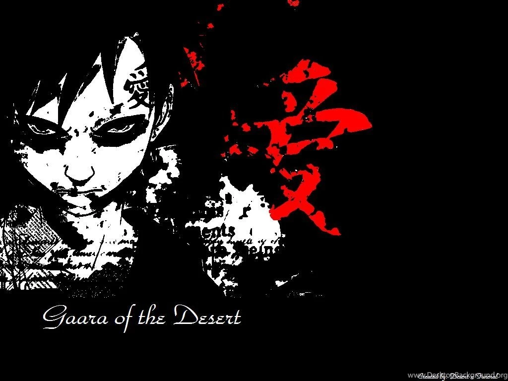 Wallpapers Male Tattoo En Naruto Sabaku No Gaara Solo 1024x768 ...