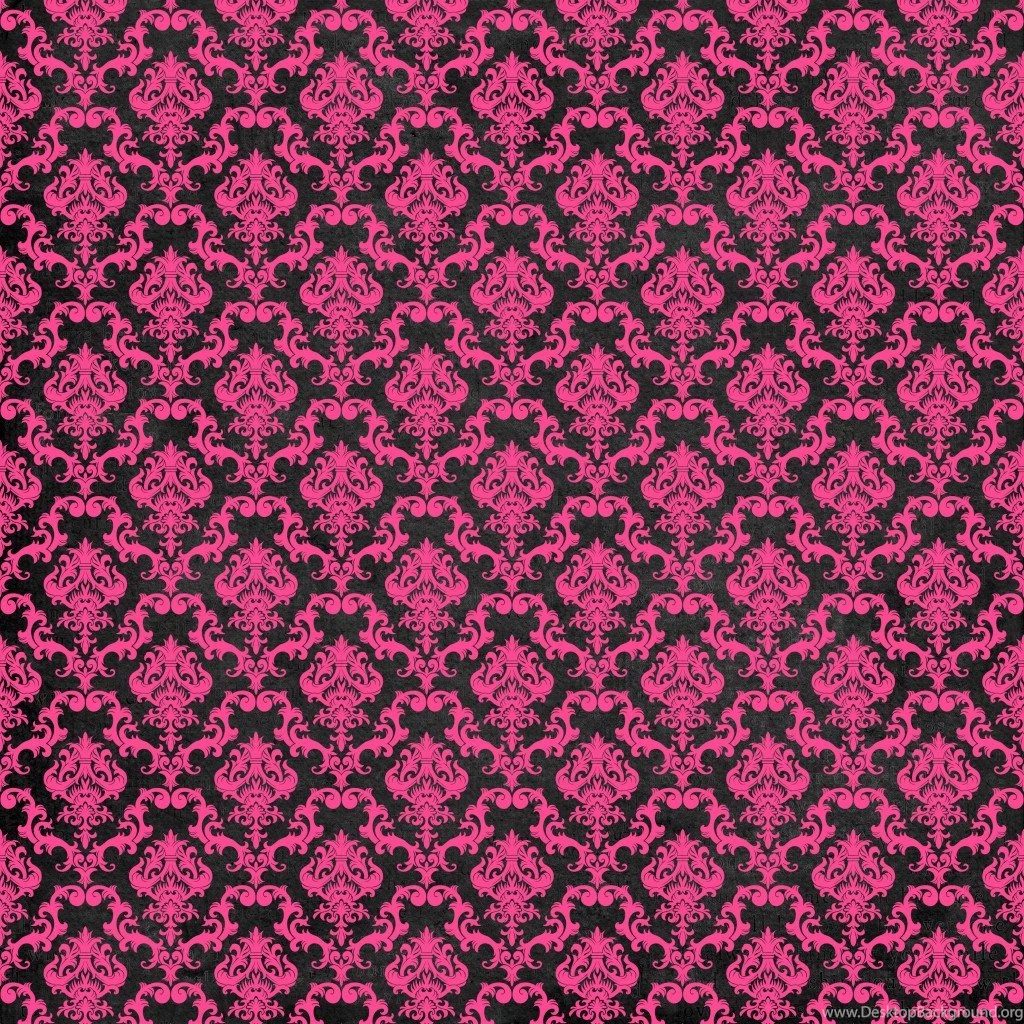 Hot Pink Damask Wallpapers : From Me To Your Desktop