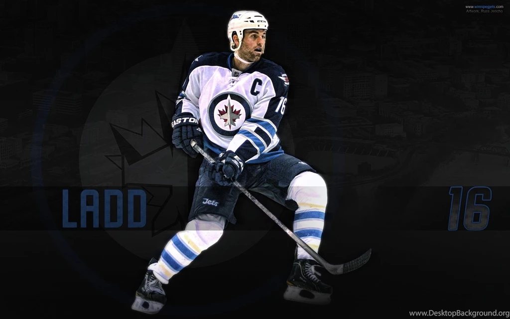 Hockey Andrew Ladd Winnipeg Jets Wallpapers