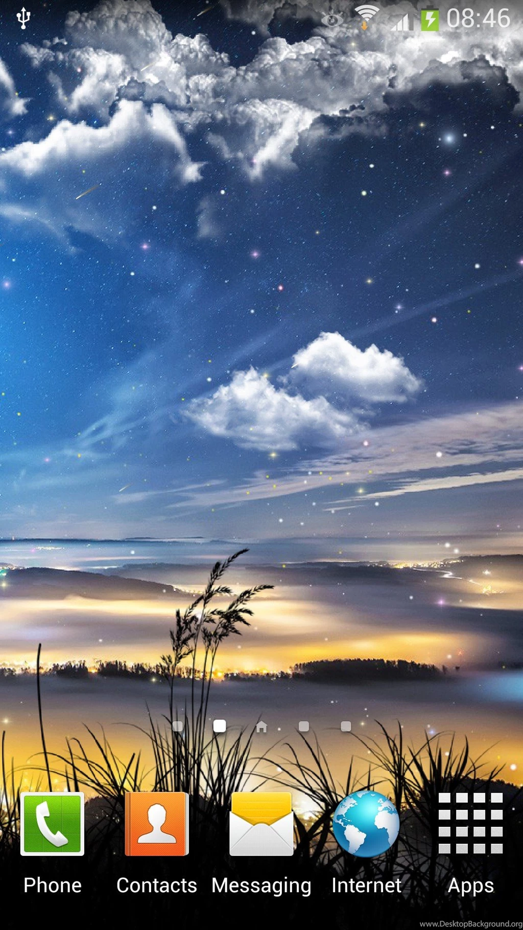 Falling Stars Android Live Wallpapers