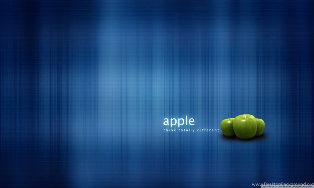 Apple Think Totally Different HD Desktop Wallpapers : Widescreen ...