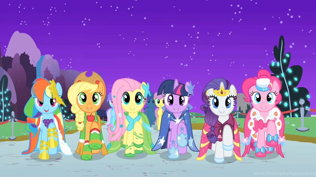 Wallpapers Rainbow Dash Gala Outfits My Little Pony Friendship Is ...