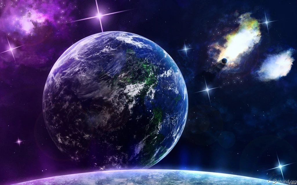 Awesome Blue Space Wallpapers
