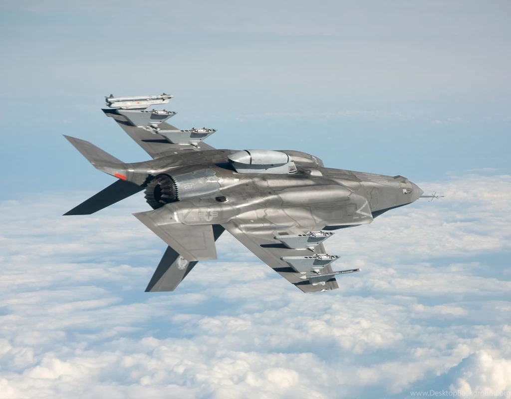 F 35 Lightning II Inverted Flight Aircraft Wallpapers