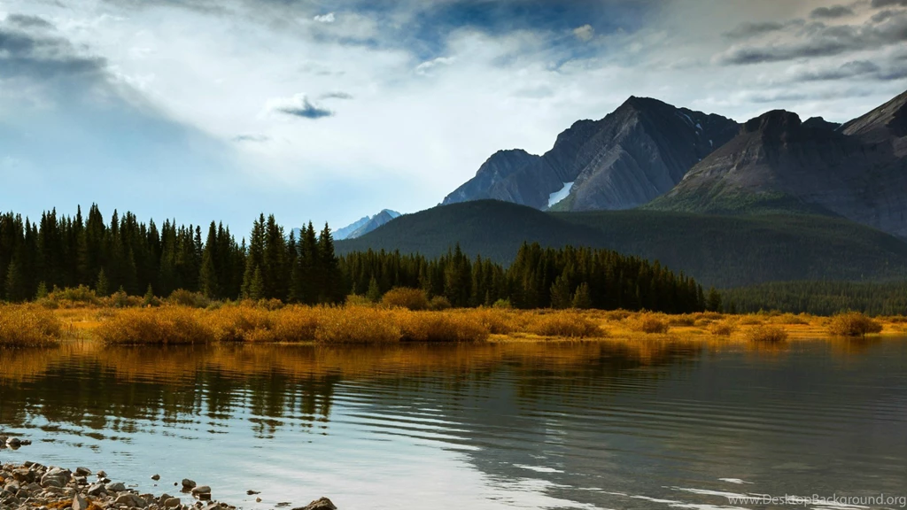 Kananaskis Lake Superior. Alberta, Canada Wallpapers And Images ...