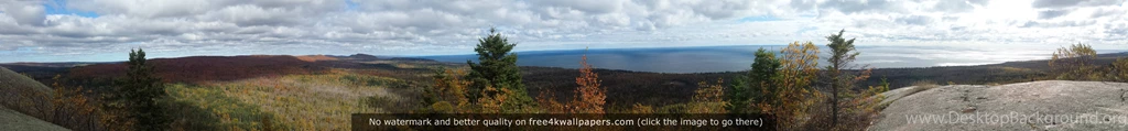 Tofte Peak Over Lake Superior And Superior National Forest. Tofte ...