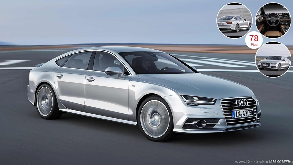 2015 Audi A7 Sportback (Florett Silver)   Front