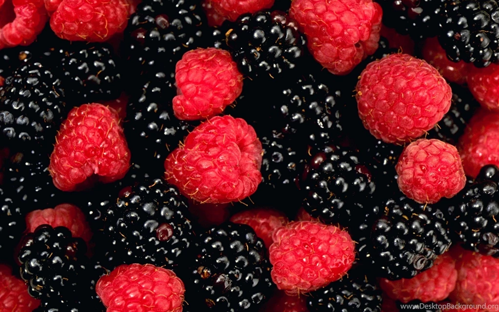 Download Wallpapers 3840x2400 Berry, Raspberry, Blackberry ...