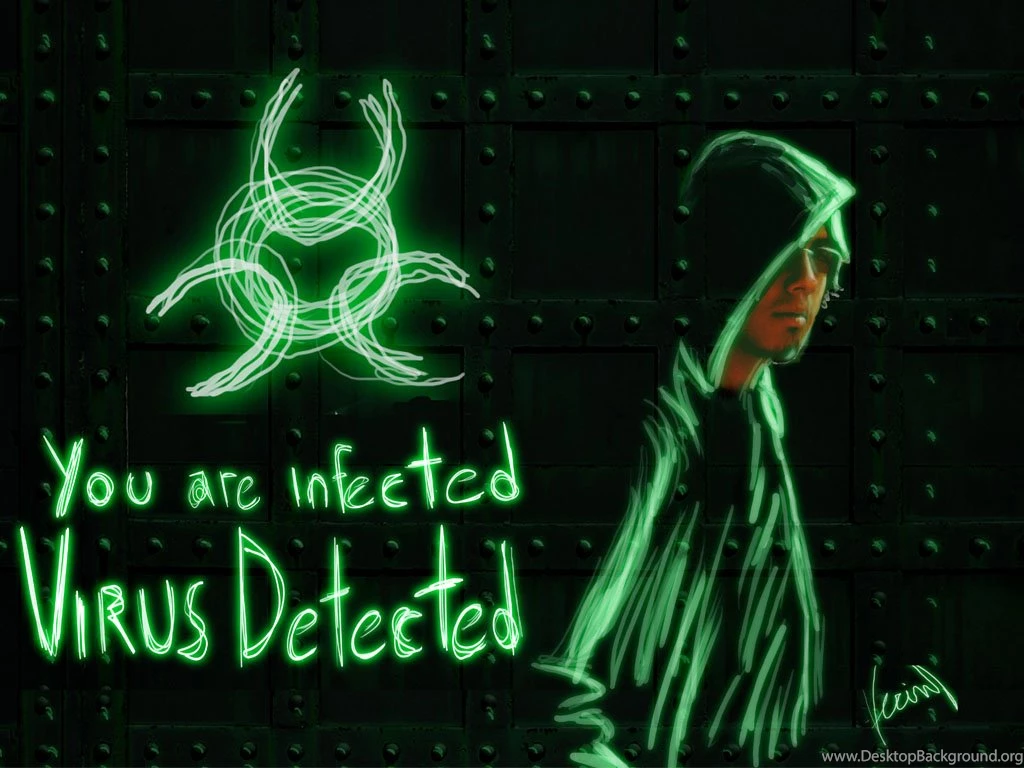 Virus Detected Wallpaper Images